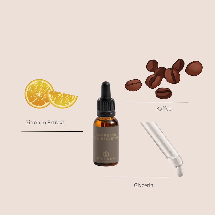 Koffein Augenserum - Koffein Augenserum Naturkosmetik Naturkosmetik Krilana Cosmetics 